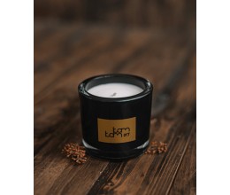 Aromatinė sojų vaško žvakė - Obuoliai ir luizianos beržas 3