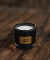 Aromatinė sojų vaško žvakė - Obuoliai ir luizianos beržas 3