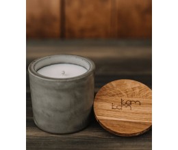 Natūralaus sojų vaško žvakė - Citrinžolė ir levanda 3
