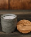 Natūralaus sojų vaško žvakė - Granatas 3